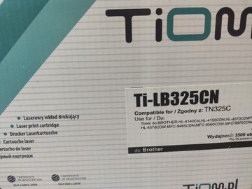 Toner TiOM Ti-LB325CN Cyan