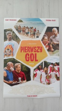 Plakat filmowy "Pierwszy Gol"