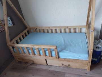 Łóżko tipi dla dziecka rozmiar 80×160