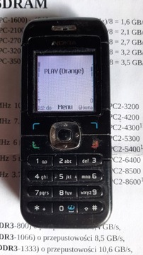 Old retro telefon Nokia 6030