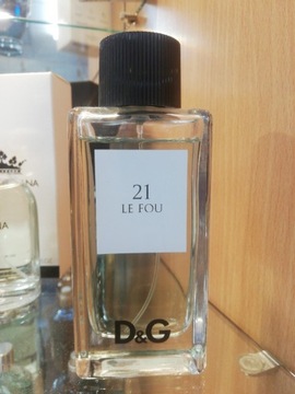 Dolce Gabbana 21 le fou 100ml edt. 