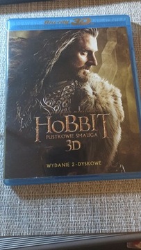 Film Blu-Ray Hobbit. Pustkowie Smauga płyta 3D