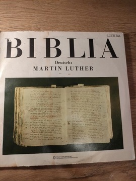 Biblia Martin Luther. Płyta winylowa 