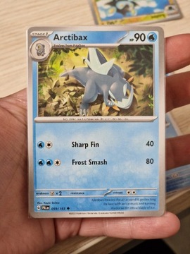 Karta pokemon Arctibax (PAL 059) Paldea Evolved 