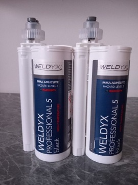 WELDYX Professional 5 klej metakrylowy czarny 