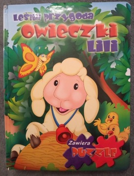 Leśna przygoda owieczki Lili puzzle (dla dzieci)