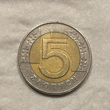 5 zł 1996 rok