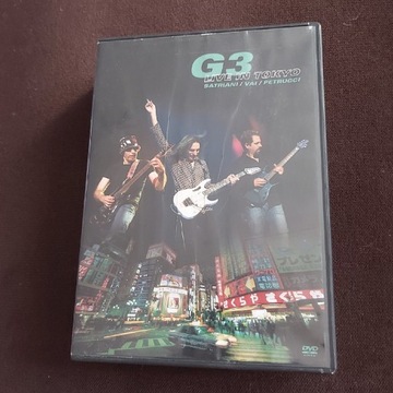 G3 live in Tokyo-Satriani/ Vai/ Petrucci - dvd