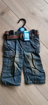 jeansy dla malucha, 76 cm / 9-12 m-cy, M&S
