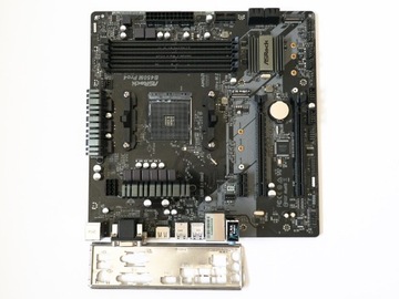 ASROCK B450M Pro4 microATX AMD AM4 BOX plus maskownica