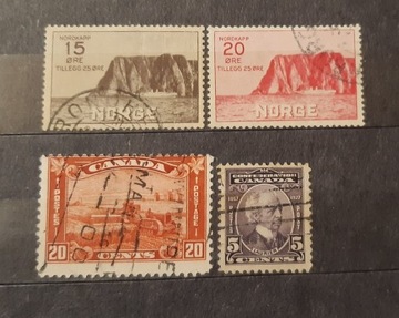 Norwegia 159,160   Kanada 121,153