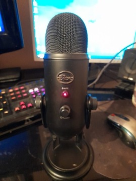 Mikrofon pojemnościowy blue yeti