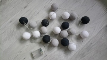 Cotton balls szare 