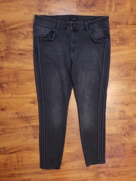 Spodnie jeansowe jeansy skinny Pulz Jeans 34 XL