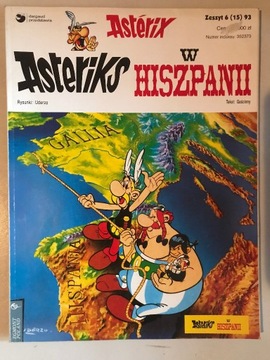 Komiks Asterix i Obelix. Zeszyt 6(15) 93. Asteriks w Hiszpanii