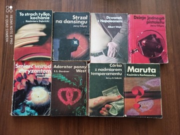 Kryminały z PRl-u  zestaw 8 książek