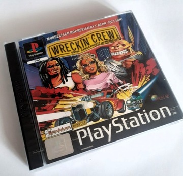 Gra Wreckin Crew Playstation 1 PSX NOWA W FOLII