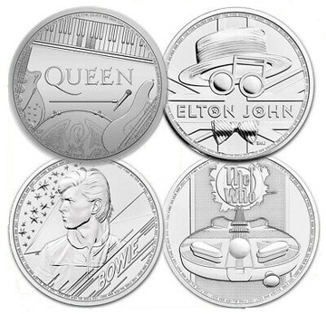 Legendy Muzyki Queen Elton John Bowie The Who 1oz