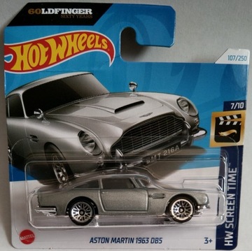 Hot Wheels  Aston Martin 1963 DB5 . HTB36 . 2024 r