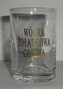 KIELISZEK WÓDKA ŻOŁĄDKOWA GORZKA - STARY WZÓR