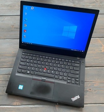 Wytrzymały ThinkPad T470 14" FHD i5-7200U|8GB|SSD 256GB|2 baterie