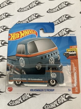 Hot Wheels Volkswagen T2 pickup blister pęknięty