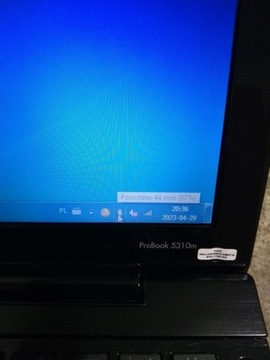 Laptop HP probook 5310m