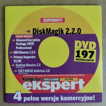 Komputer Świat Ekspert 2008 2 DVD