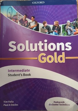 Solutions Gold Oxford podręcznik 