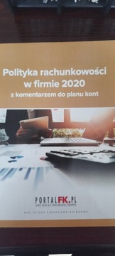 Polityka rachunkowości w firmie 2020 z komentarzem