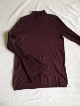 Sweter bordowy  40/L