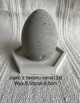 Jajko z betonu