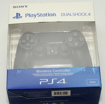 Kontroler PS4 DualShock 4 Jet Black V2CUH-ZCT2E