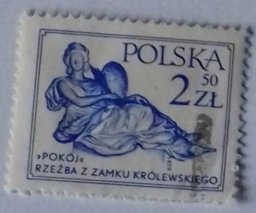 Znaczek pocztowy pokój rzeźba z zamku Polska 1979