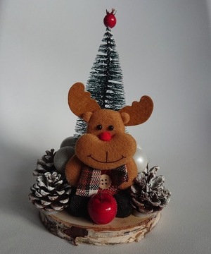 Stroik na Boże Narodzenie "Rudolf" 