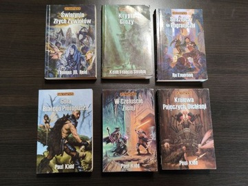 6 książek Greyhawk AD&D