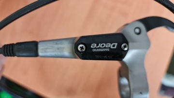 Klamka hamulca tył SHIMANO Deore LX BL-M585