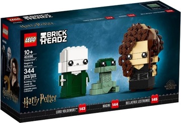 LEGO 40496 BrickHeadz Voldemort, Nagini, Bellatrix