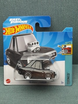 Hot Wheels 70 Dodge Charger Fast & Furious NOWY