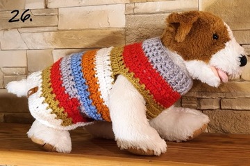 Sweterek ubranko dla psa M   HANDMADE
