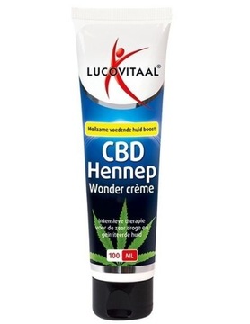 Krem konopny CBD Lucovitaal Hennep Wonder 100 ml