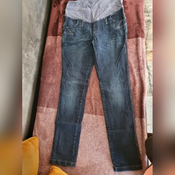 BRANCO Spodnie ciążowe jeans model 2163 rozm XXL