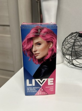 Schwarzkopf Live Shocking Pink farba do włosów 