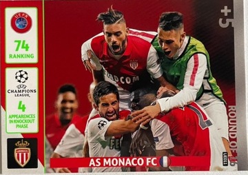 karta AS Monaco FC, Panini, UEFA Champions League