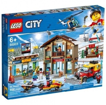 LEGO City 60203 Kurort narciarski