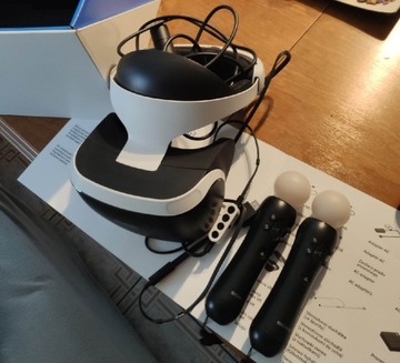 PlayStation VR + kontrolery Move + VR Worlds