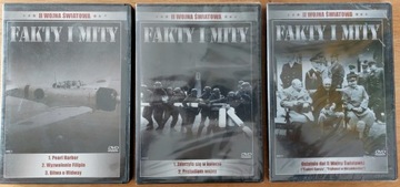 "FAKTY I MITY" II WOJNA ŚWIATOWA - DVD nr 1,6,10