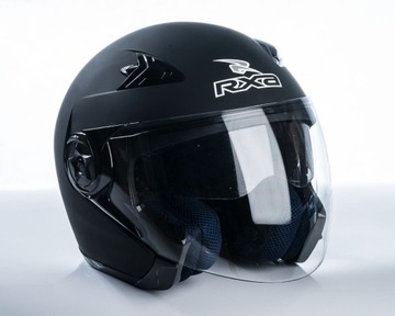 Kask motocyklowy Richa Open Face Mat i Antracyt