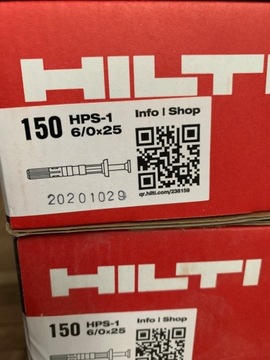 HILTI HPS-1 6/0x25