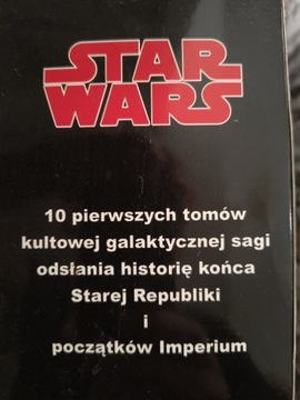 Kolekcja książek Star Wars tomy 1-10
